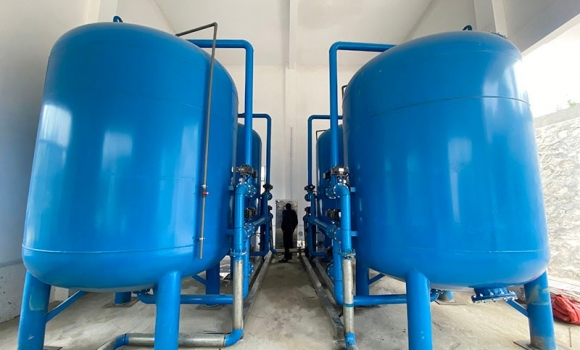 巴馬縣龍洪村50噸一體化凈水設備