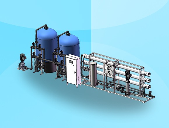 12噸/時反滲透設備 廣西純水設備生產廠家 12噸每小時純水設備